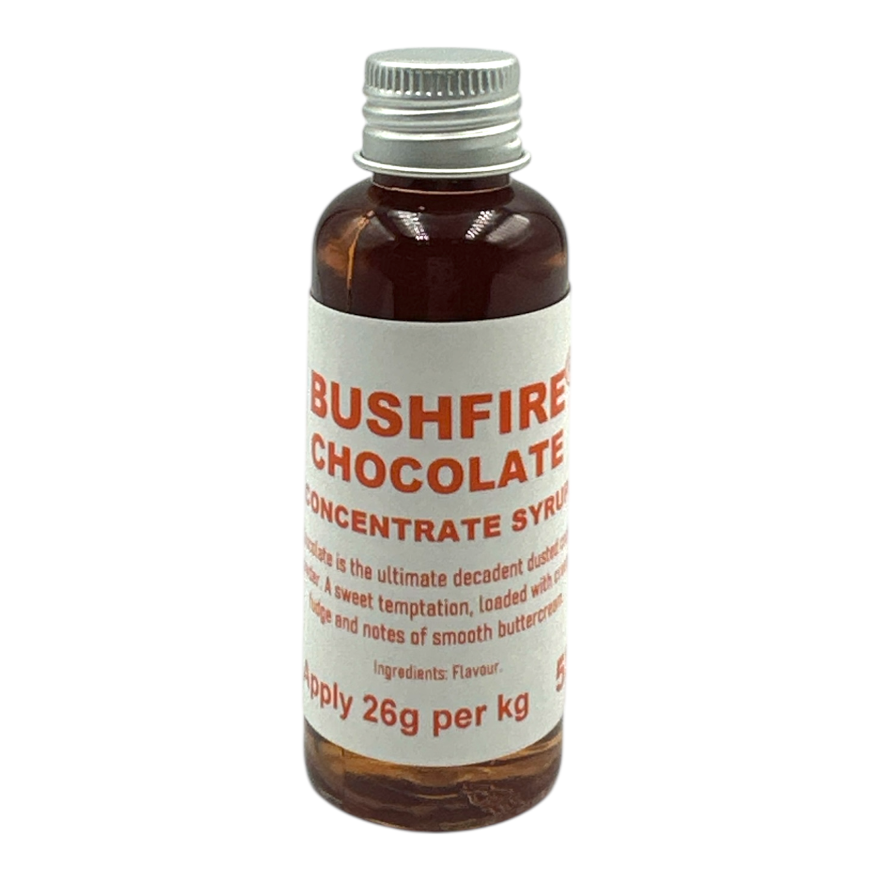 Bushfire® Chocolate Flavour Concentrate - Sample Bottle